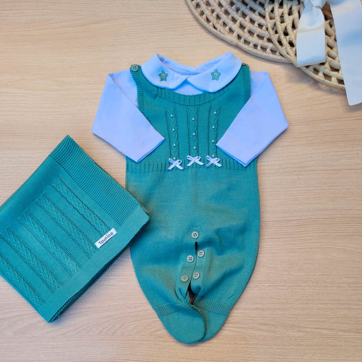 Saída Maternidade Tricot Lú