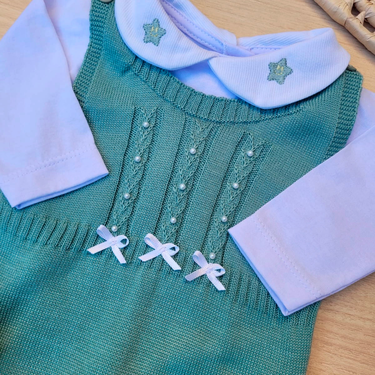 Saída Maternidade Tricot Lú
