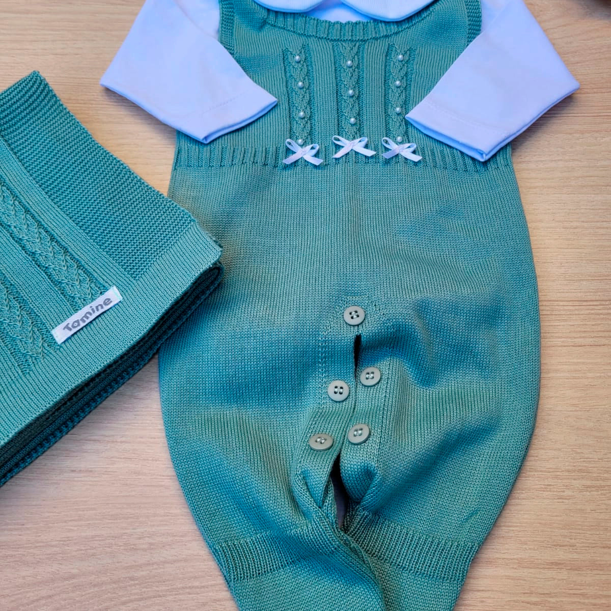 Saída Maternidade Tricot Lú