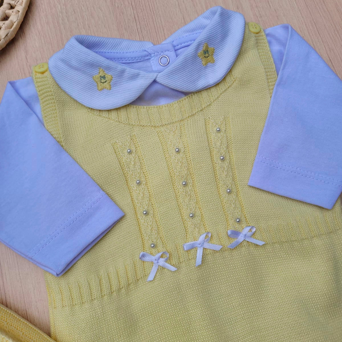 Saída Maternidade Tricot Lú