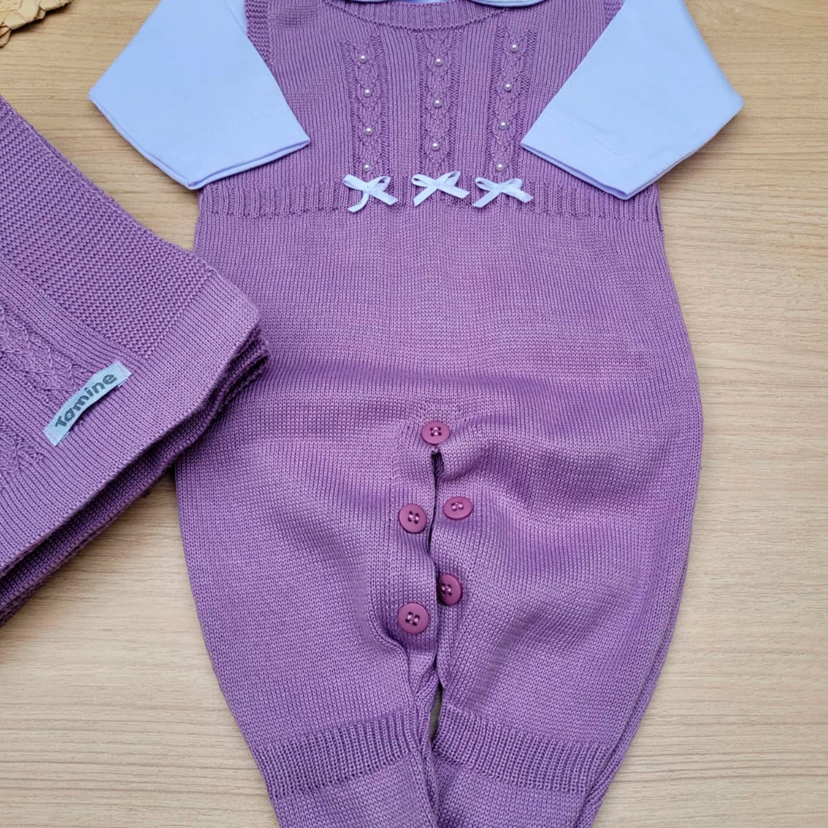 Saída Maternidade Tricot Lú