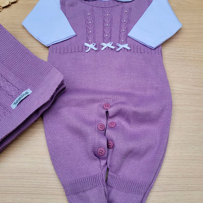 Saída Maternidade Tricot Lú