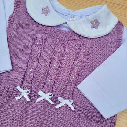 Saída Maternidade Tricot Lú