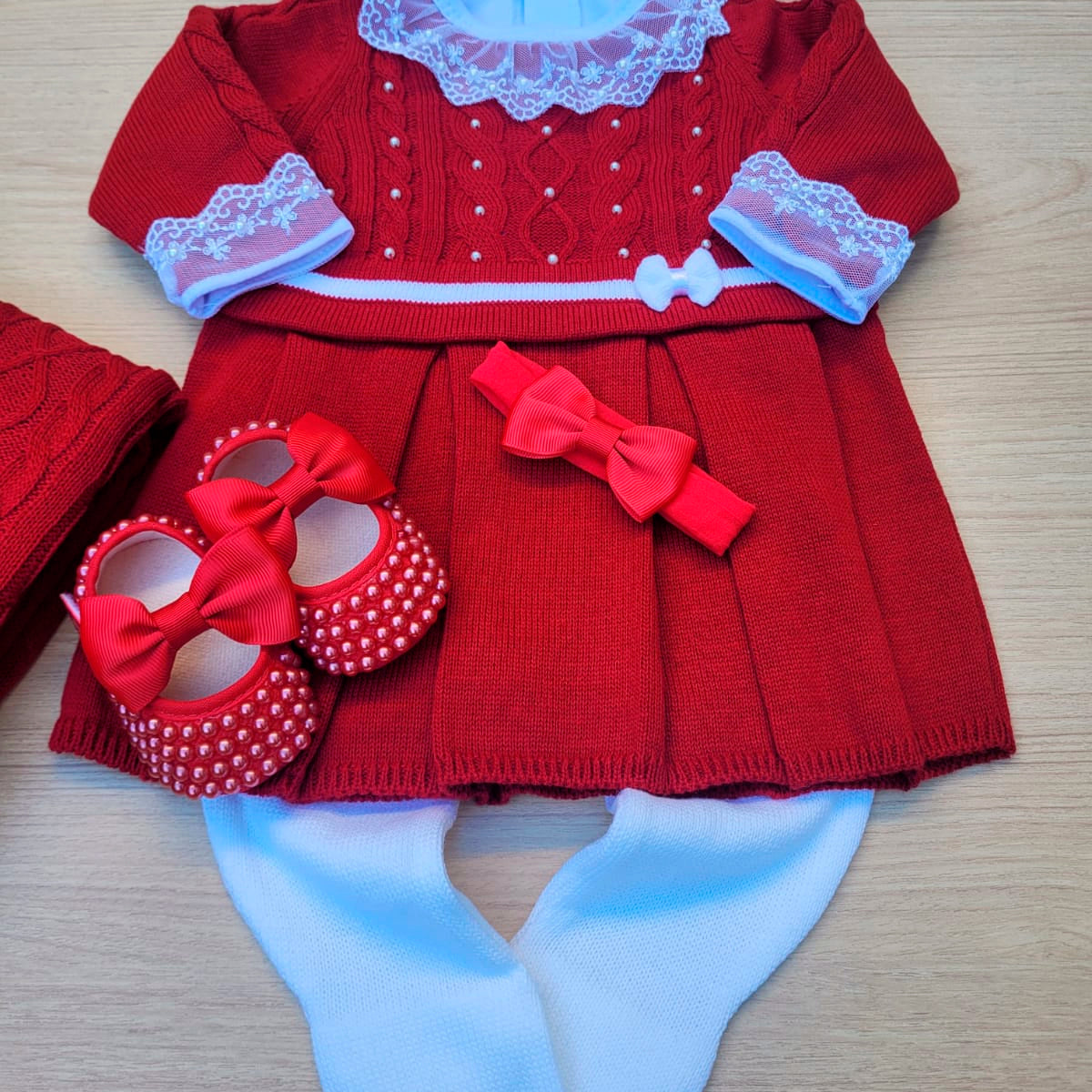 Saída Maternidade Tricot Luíza