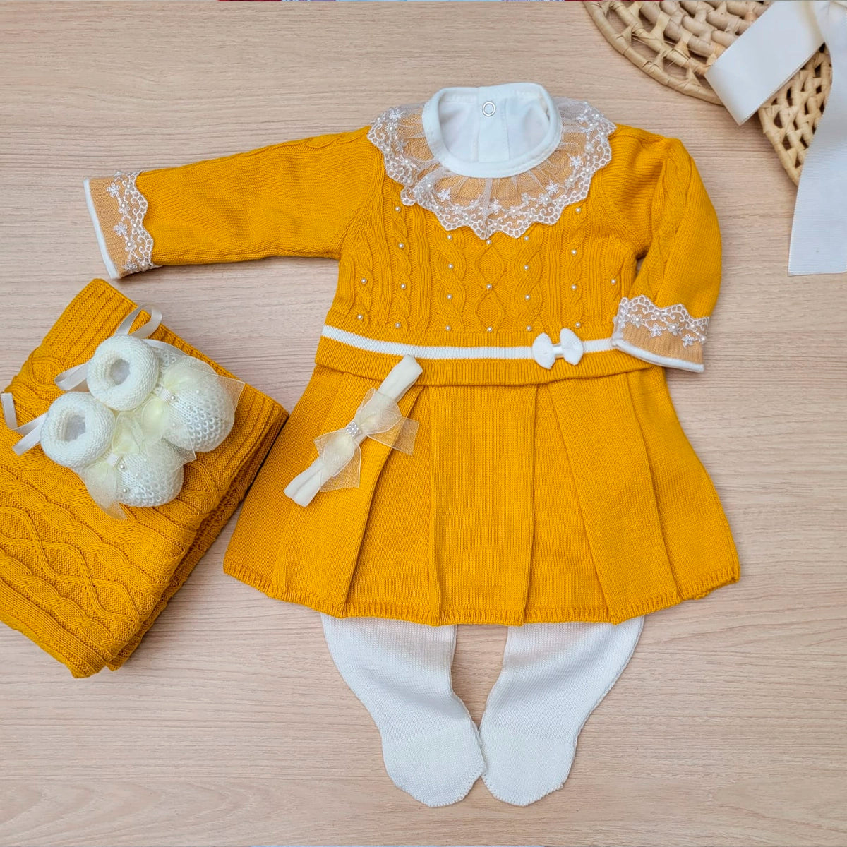 Saída Maternidade Tricot Luíza