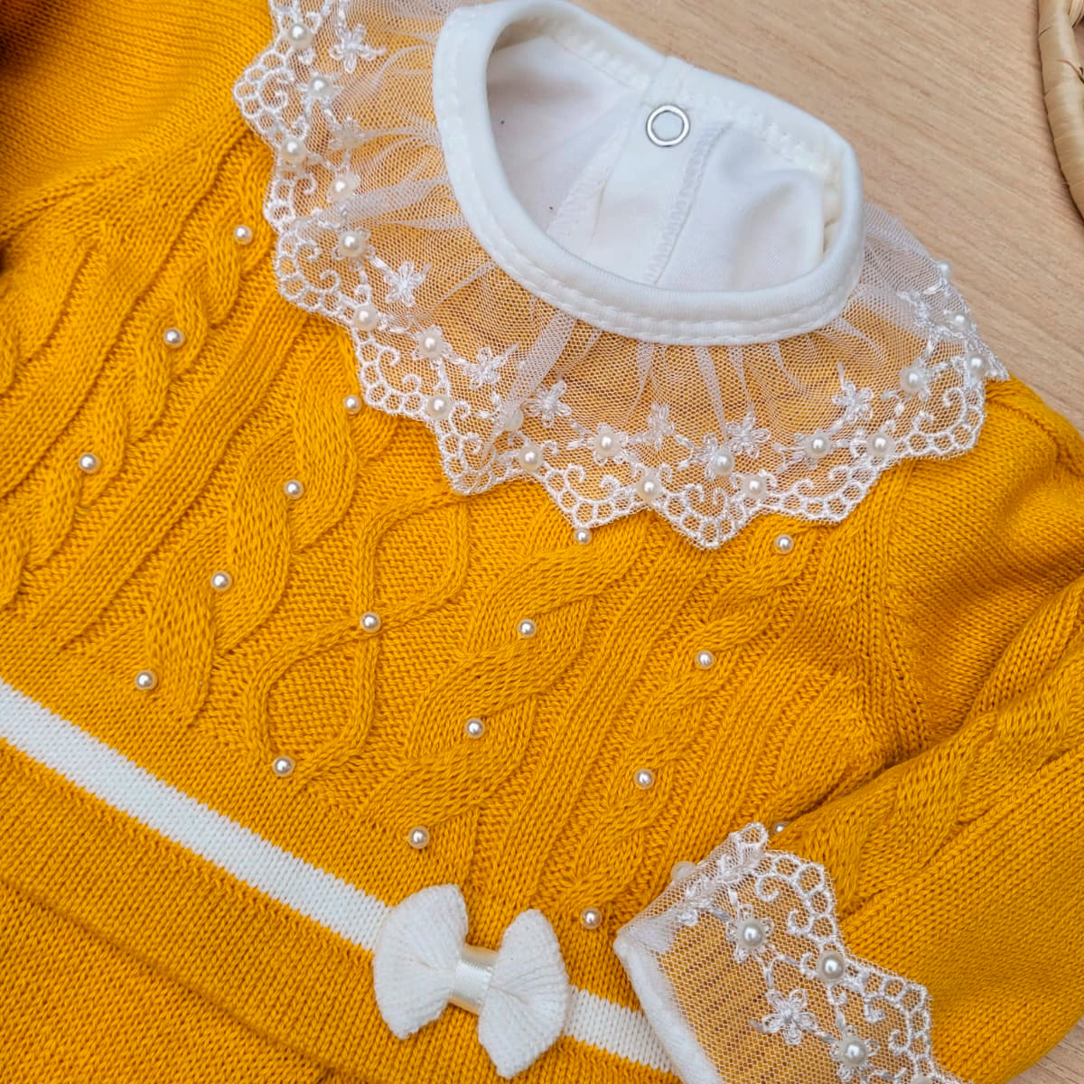 Saída Maternidade Tricot Luíza