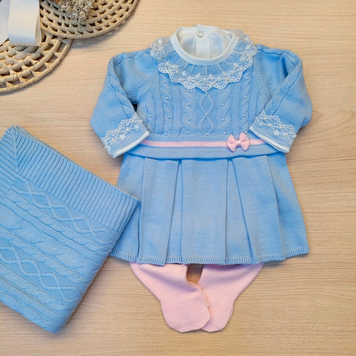 Saída Maternidade Tricot Luíza