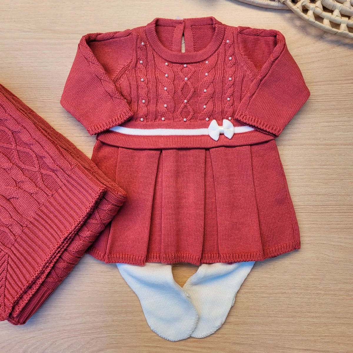 Saída Maternidade Tricot Luíza