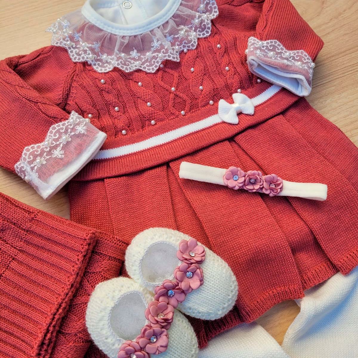 Saída Maternidade Tricot Luíza