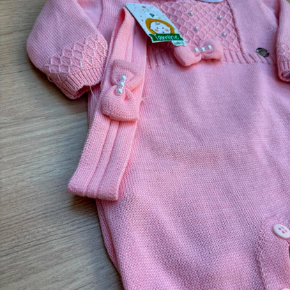Macacão Bebê Tricot Maitê