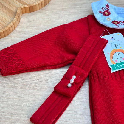 Macacão Bebê Tricot Maitê