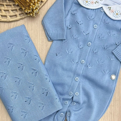 Saída Maternidade Tricot Margarida
