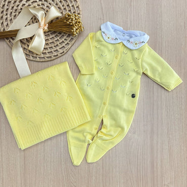 Saída Maternidade Tricot Margarida