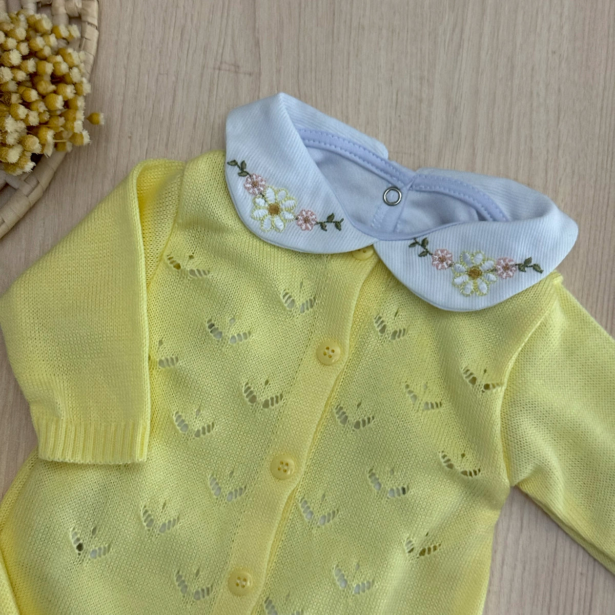 Saída Maternidade Tricot Margarida