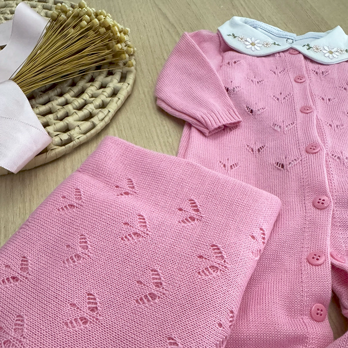 Saída Maternidade Tricot Margarida