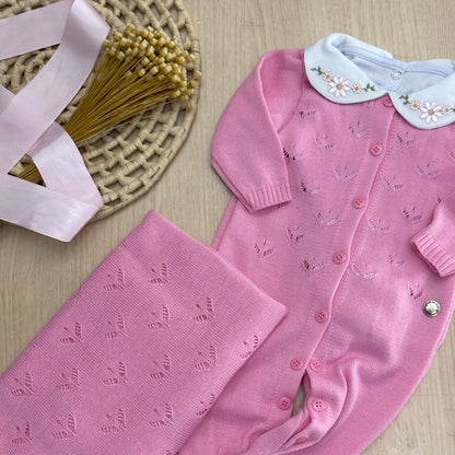Saída Maternidade Tricot Margarida