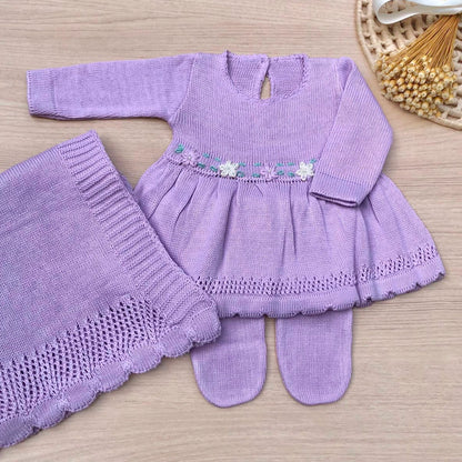 Saída Maternidade Tricot Maria
