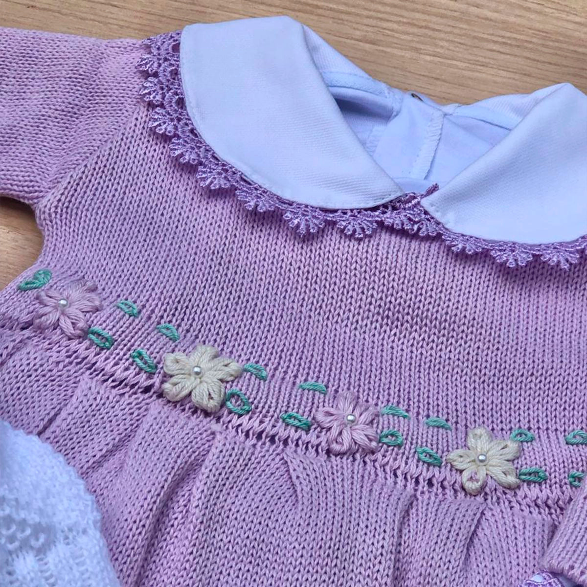 Saída Maternidade Tricot Maria