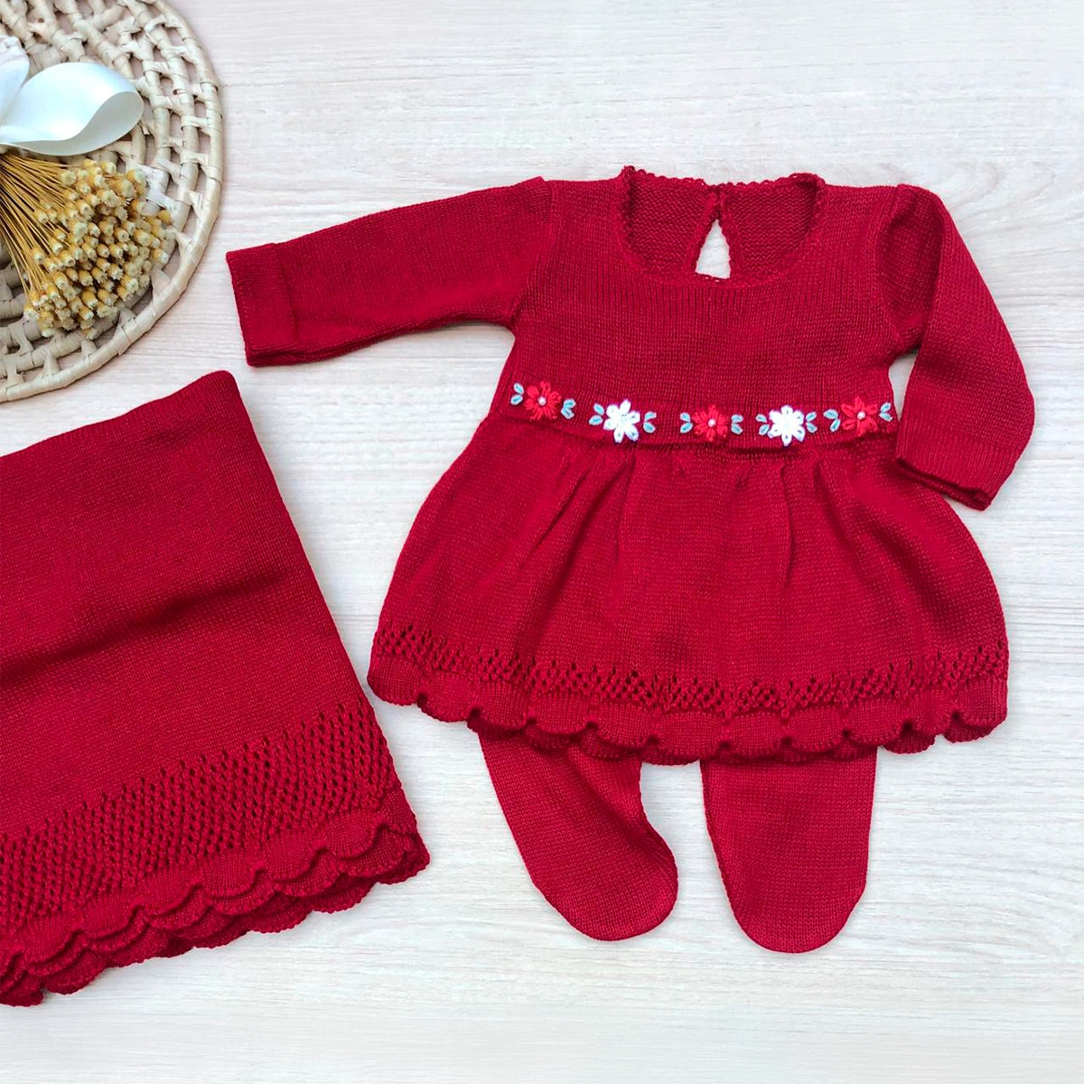 Saída Maternidade Tricot Maria