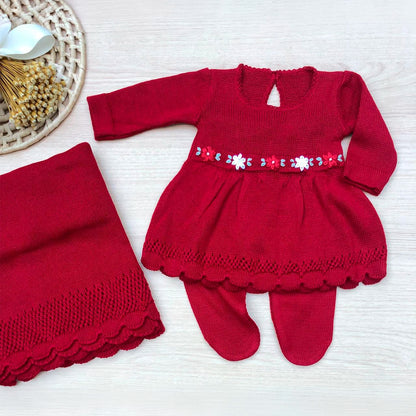 Saída Maternidade Tricot Maria