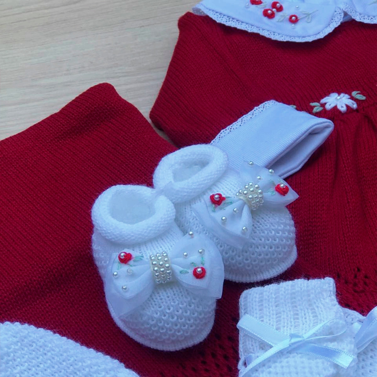 Saída Maternidade Tricot Maria