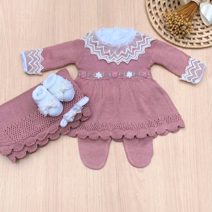 Saída Maternidade Tricot Maria