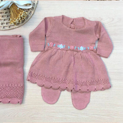 Saída Maternidade Tricot Maria