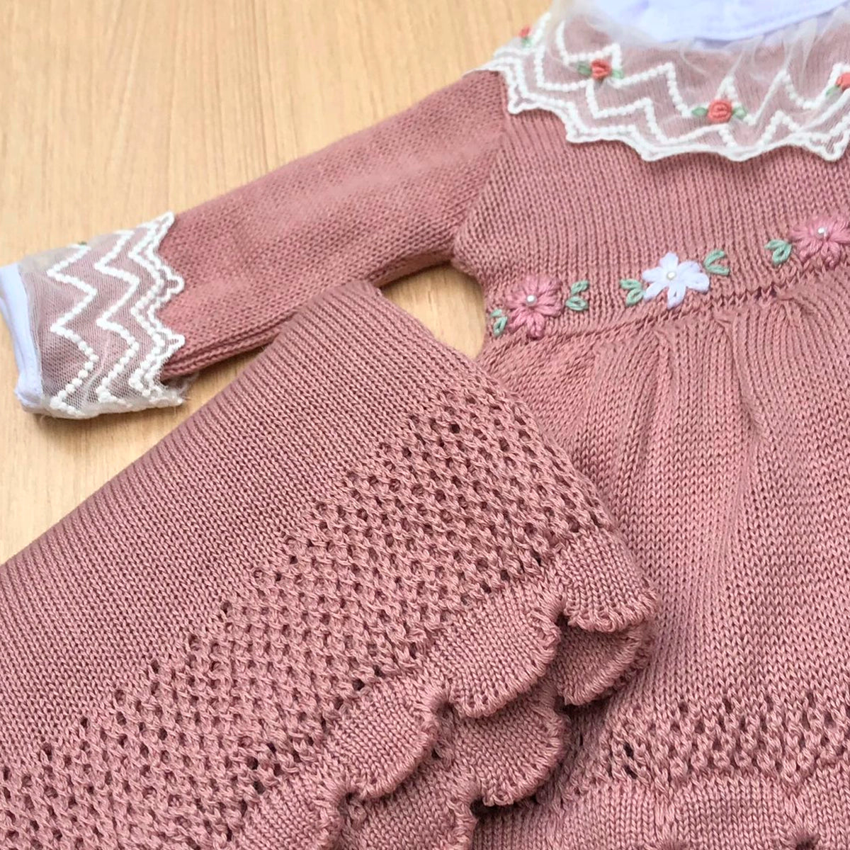 Saída Maternidade Tricot Maria