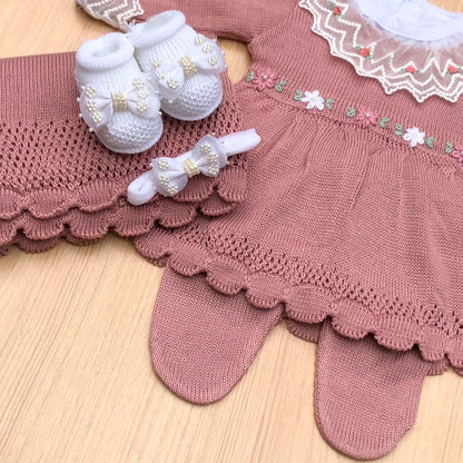 Saída Maternidade Tricot Maria
