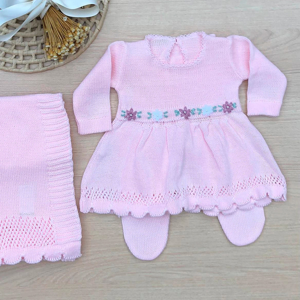 Saída Maternidade Tricot Maria