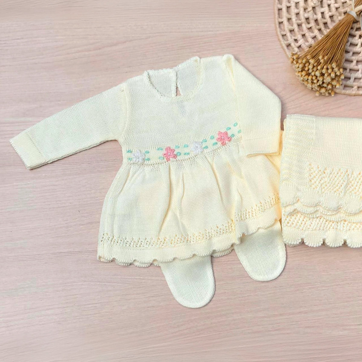 Saída Maternidade Tricot Maria