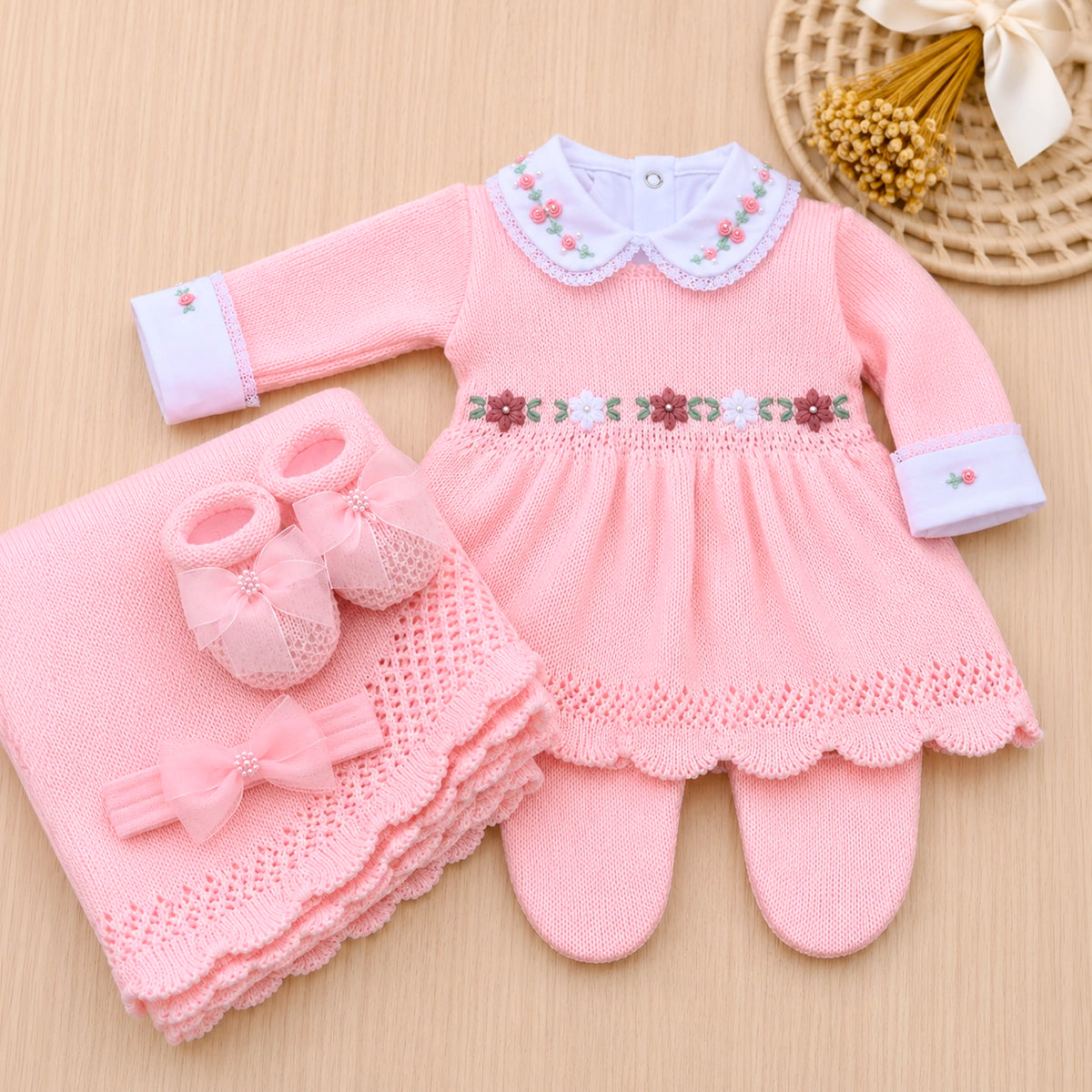 Saída Maternidade Tricot Maria
