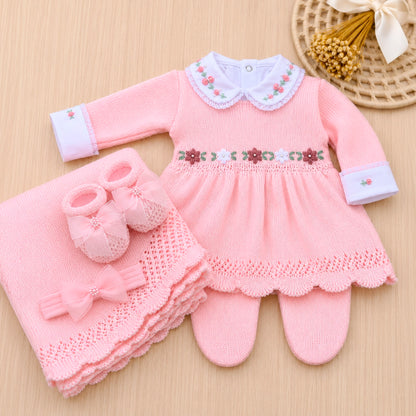 Saída Maternidade Tricot Maria