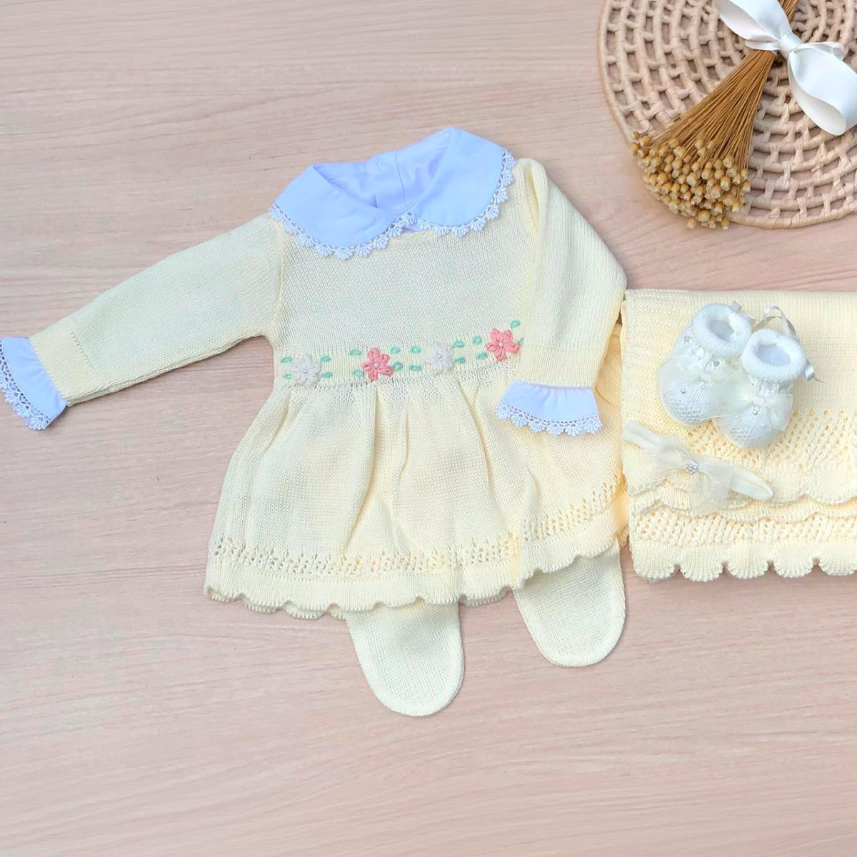 Saída Maternidade Tricot Maria