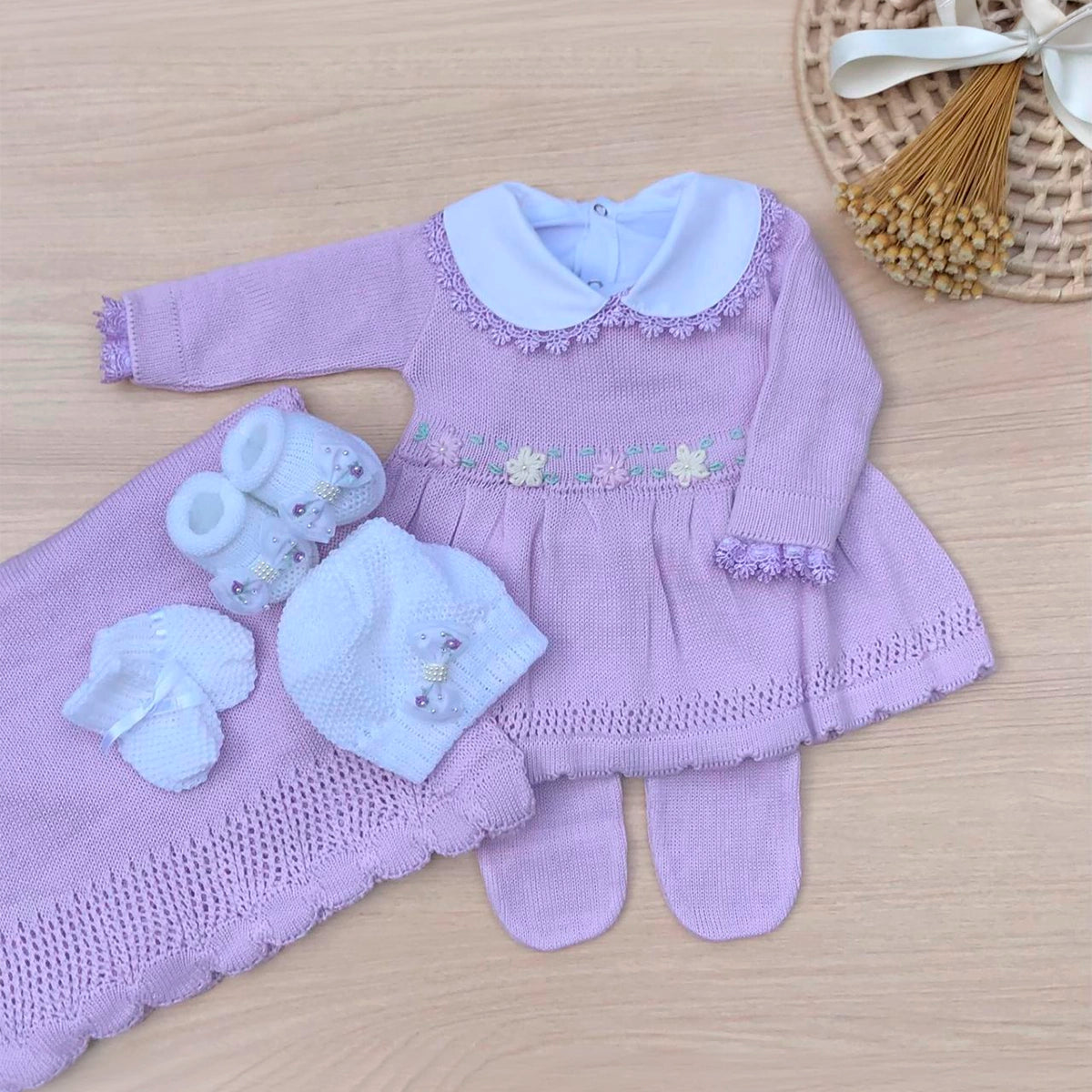 Saída Maternidade Tricot Maria