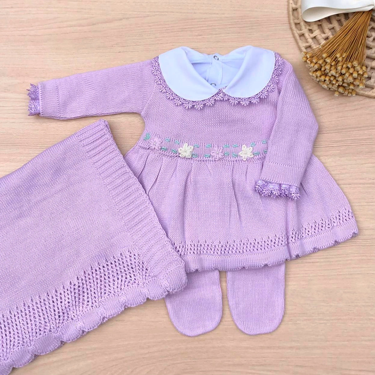 Saída Maternidade Tricot Maria