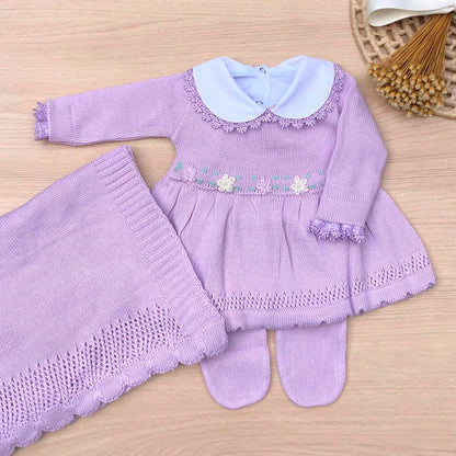 Saída Maternidade Tricot Maria