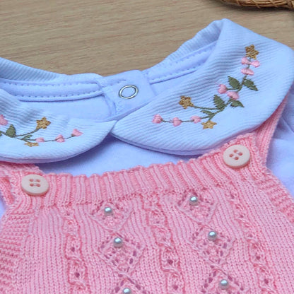 Saída Maternidade Tricot Maria Carolina