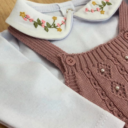 Saída Maternidade Tricot Maria Carolina