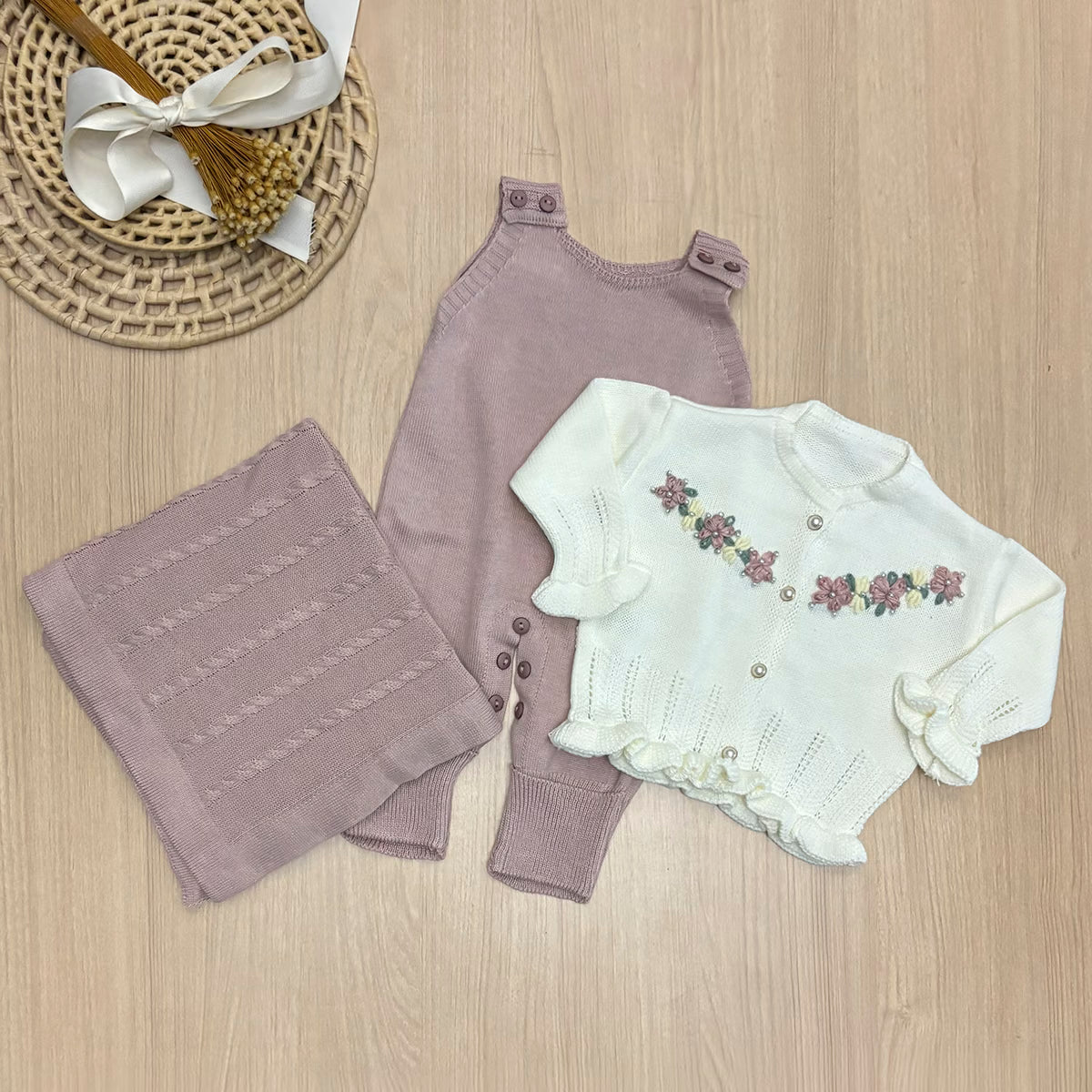 Saída Maternidade Tricot Mariana