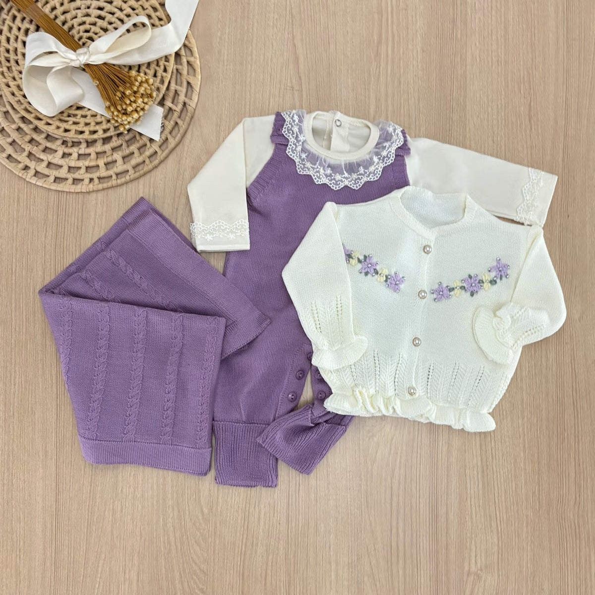 Saída Maternidade Tricot Mariana