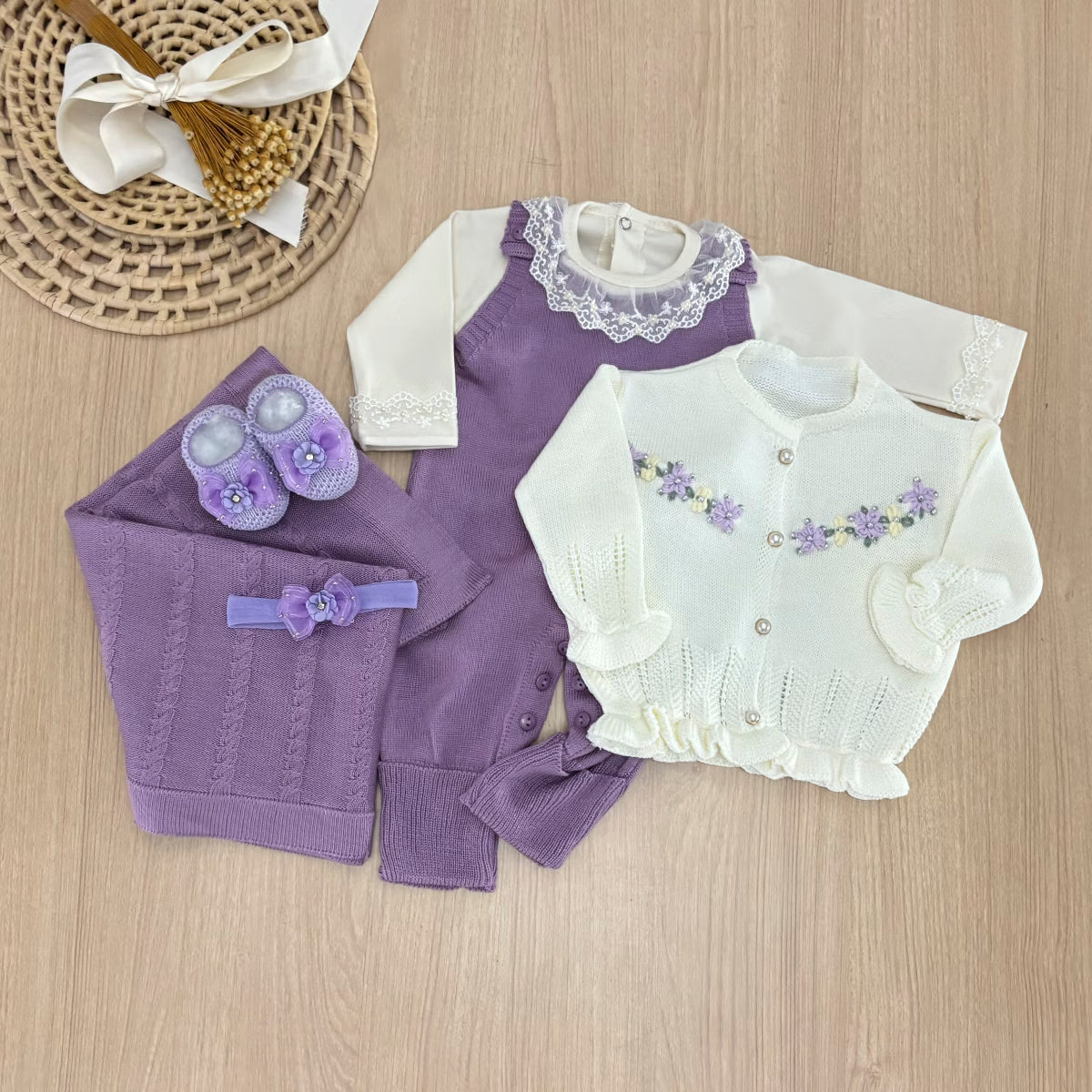 Saída Maternidade Tricot Mariana