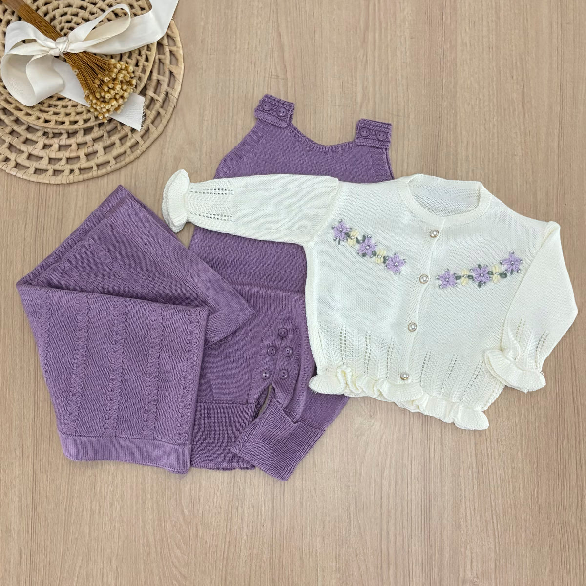Saída Maternidade Tricot Mariana