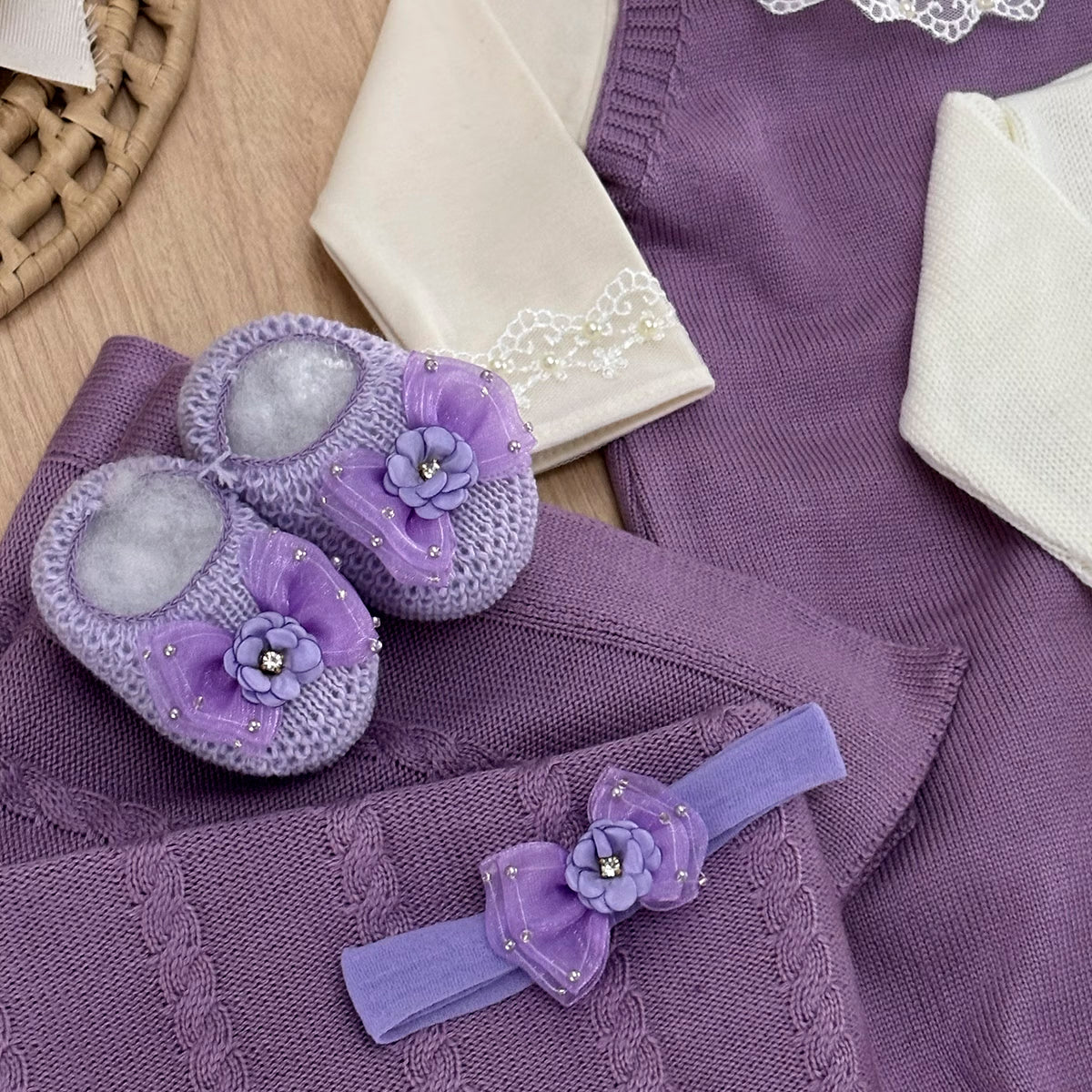 Saída Maternidade Tricot Mariana