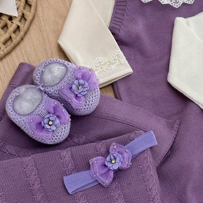 Saída Maternidade Tricot Mariana