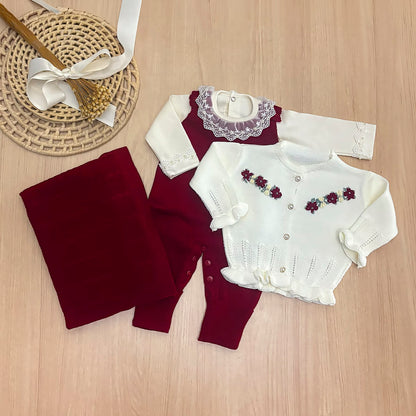 Saída Maternidade Tricot Mariana