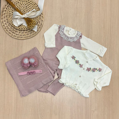 Saída Maternidade Tricot Mariana