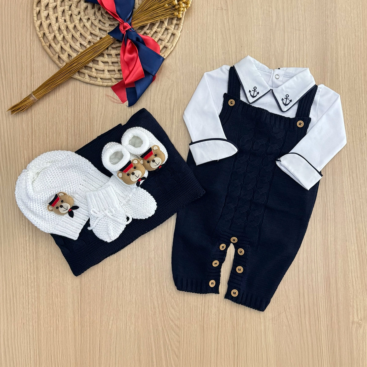 Saída Maternidade Tricot Henrique