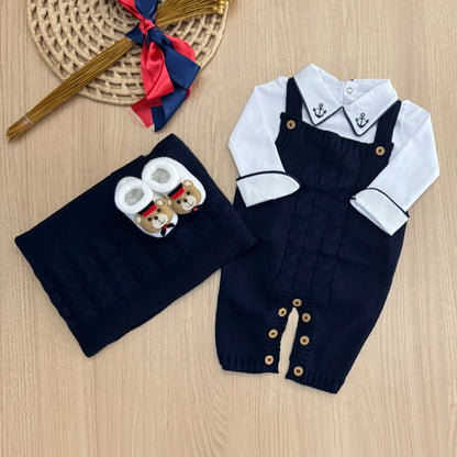 Saída Maternidade Tricot Henrique