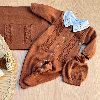 Saída Maternidade Tricot Moisés